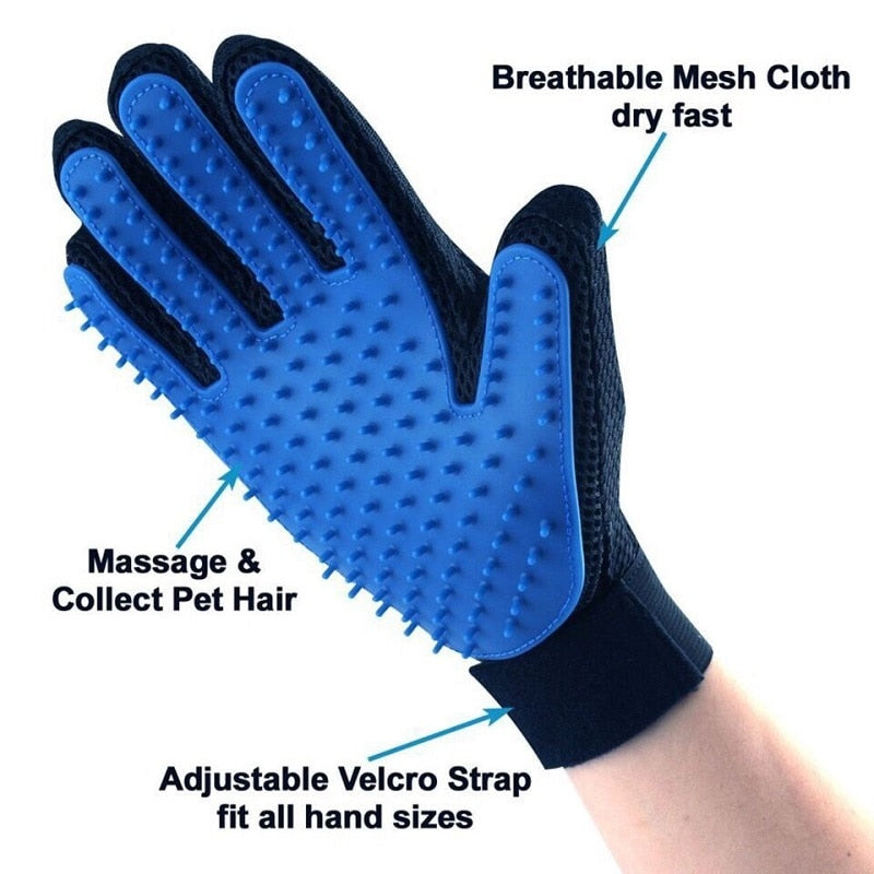 Cat gloves Pet Dog brush Cat Self Grooming shedding Glove Dog Bath Cat cleaning Supplies Pet Glove Dog Accessories | TageUnlimited