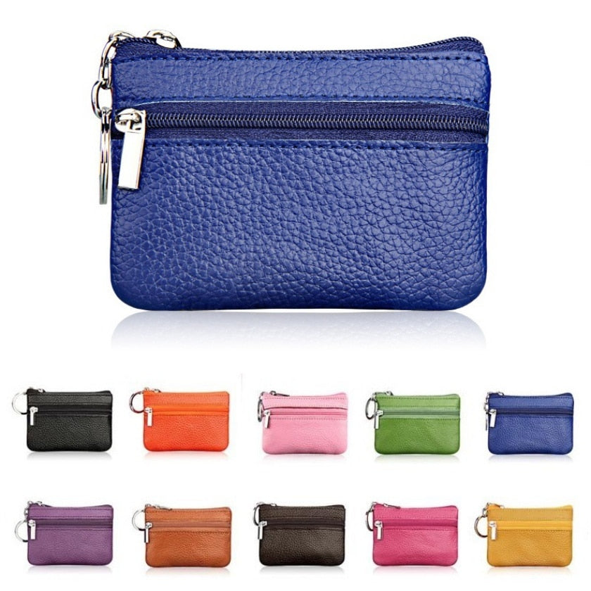 Women Genuine Leather Coin Purse Female Wallets Women Zipper Coin Purses Children Storage Pocket Bags Pouch #C | 0 | TageUnlimited