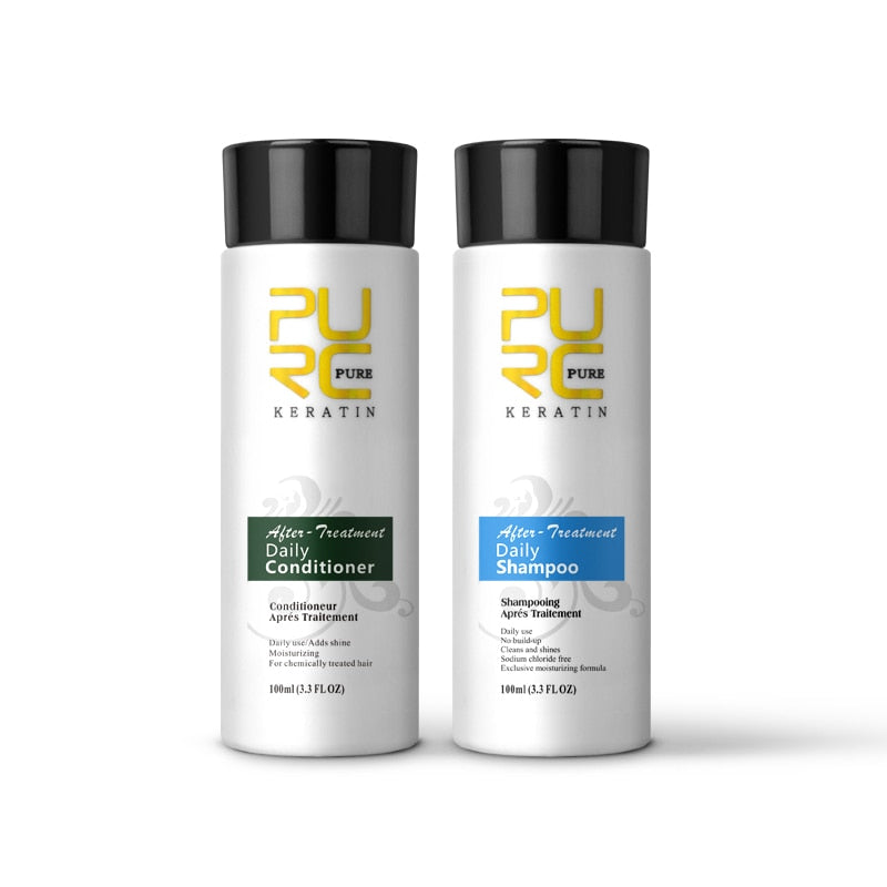 100ml Daily shampoo and daily conditioner for after treatment daily use make hair smoothing and shine hair care | TageUnlimited