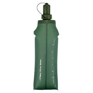 Water Bottle TPU Folding Soft Flask Sport Water Bottle Water Bag Collapsible Drink Water Bottle Water Bag Running Camping Hiking | TageUnlimited