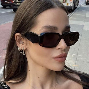 Fashion Square Sunglasses Woman Brand Designer Personality Irregular Vintage Sun Glasses Female Travel Retro Oculos De Sol | TageUnlimited