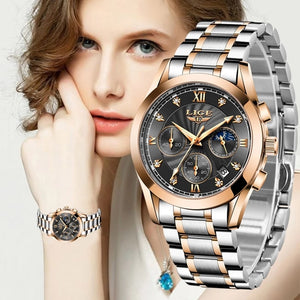 New Fashion Watch Women Watches Ladies Creative Steel Women Bracelet Watches Female Waterproof Clocks Relogio Feminino | TageUnlimited
