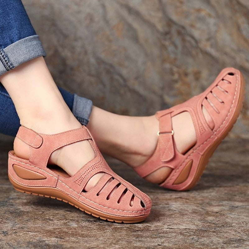 Women Sandals New Summer Shoes Woman Plus Size 44 Heels Sandals For Wedges Chaussure Femme Casual Gladiator Platform Shoes Talon | TageUnlimited