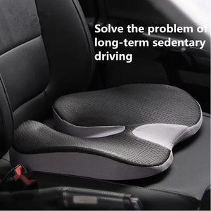 Cushion Non-Slip Orthopedic Memory Foam Coccyx Cushion for Tailbone Sciatica back Pain relief Comfort Office Chair Car Seat | TageUnlimited