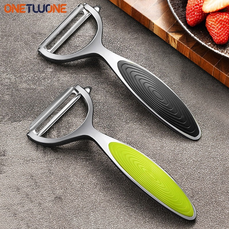 Fruit and Vegetable Peeler, Kitchen Accessories, Stainless Steel Sharp Fruit and Vegetable Peeler ,Kitchen Gadget | TageUnlimited