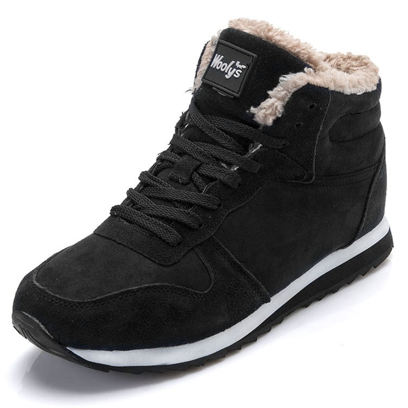 Men Boots Classic Winter Shoes For Men Ankle Botas Hombre Warm Fur Mens Boots Winter Boots With Free Shipping Botines Casual | TageUnlimited