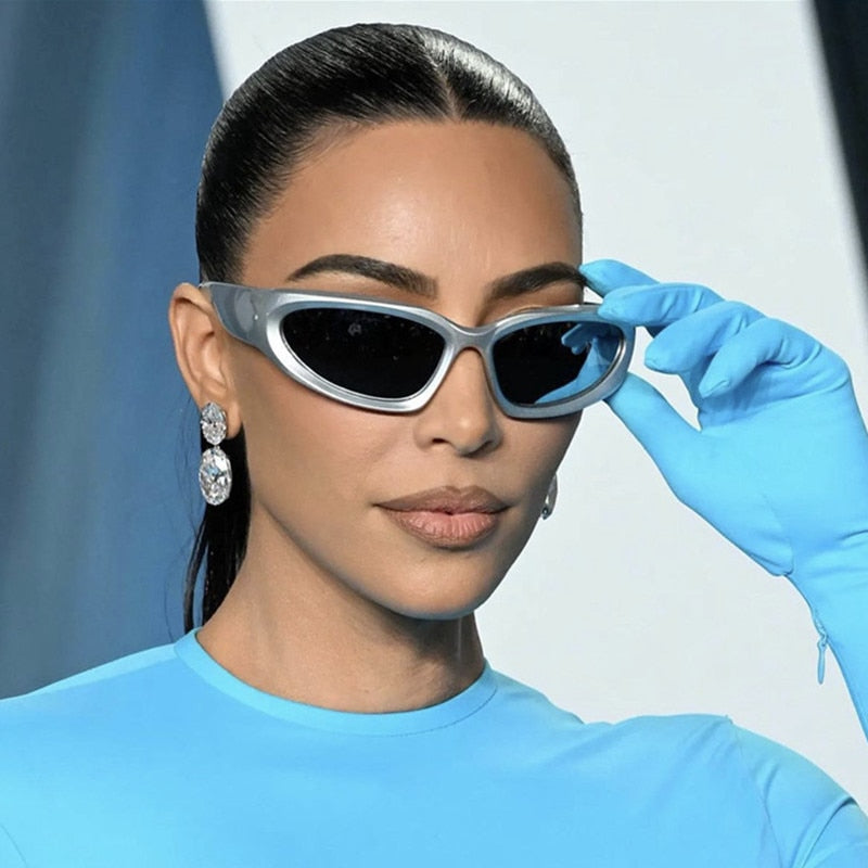 Y2k Sunglasses Women Men Brand Design Mirror Sport Luxury Vintage Unisex Sun Glasses Men Driver Shades Oculos UV400 | TageUnlimited