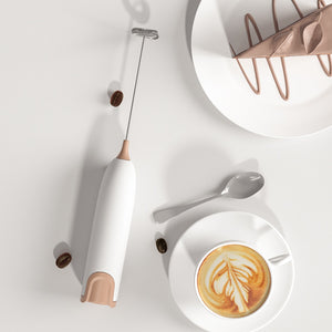 Electric Milk Frother Kitchen Drink Foamer Whisk Mixer Stirrer Coffee Cappuccino Creamer Whisk Frothy Blend Whisker Egg Beater | TageUnlimited