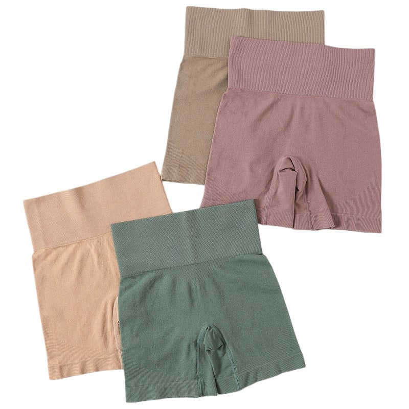 High Waist Seamless Shorts Women Hip Push Up Shorts Safety Short Pants Fitness Boxer Panty Tummy Control Underwear Underpants | TageUnlimited