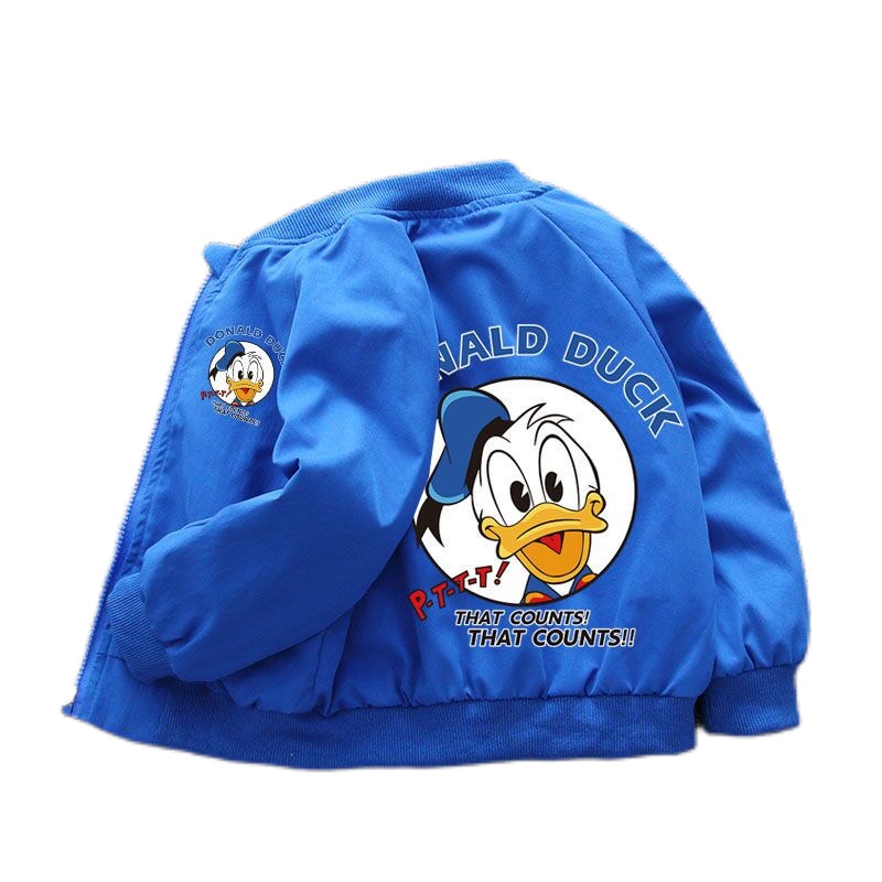 Spring Baby Boys Girls Coats Cartoon Mickey Zipper Hoodies Jacket For Kids Sweatshirt Children Windbreaker Outerwear 1-6 Years | TageUnlimited