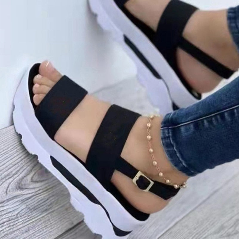 Women Sandals Lightweight Heels Sandals Summer Shoes For Women Wedge Sandal With Platform Sandalias Mujer Wedges Shoes Female | TageUnlimited