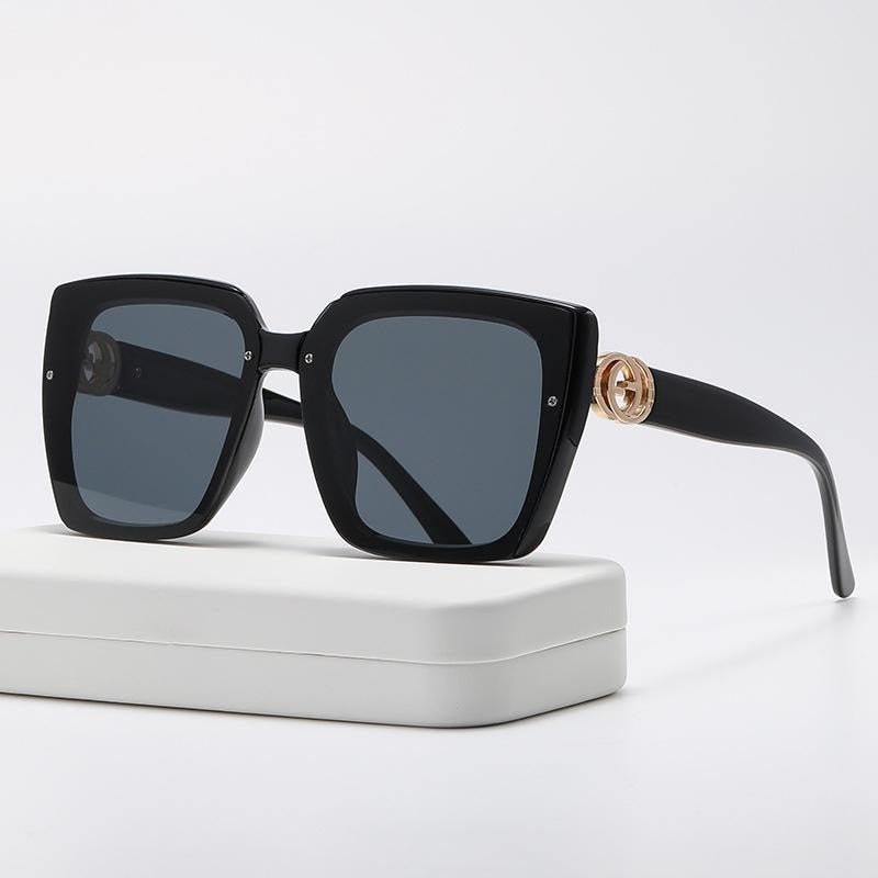 New Fashion Large Frame Sunglasses For Women European And American Fashion UV Resistant Glasses | TageUnlimited