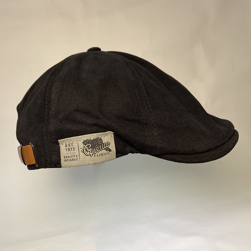 New Wearing Style Men Hats Berets British Western Style Ivy Cap Classic Woman Vintage Cotton And Linen Beret | TageUnlimited