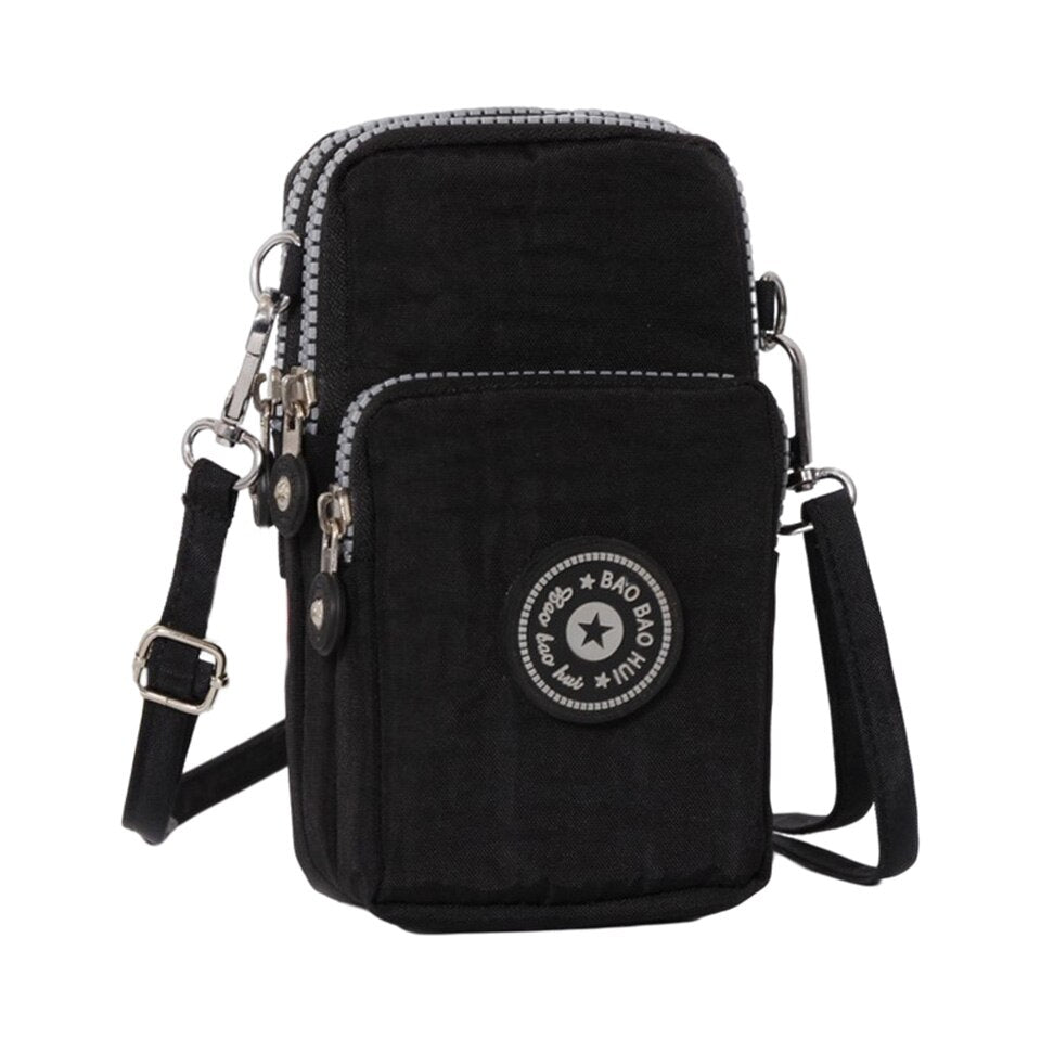 Small Shoulder Bag Nylon Women Mobile Phone Bag Mini Female Messenger Purse Lady Wallet CrossBody Bag Women Handbag | TageUnlimited