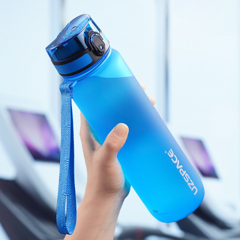 Sports Water Bottle 500/1000ML Protein Shaker Outdoor Travel Portable Leakproof Drinkware Plastic Drink Bottle BPA Free | 0 | TageUnlimited