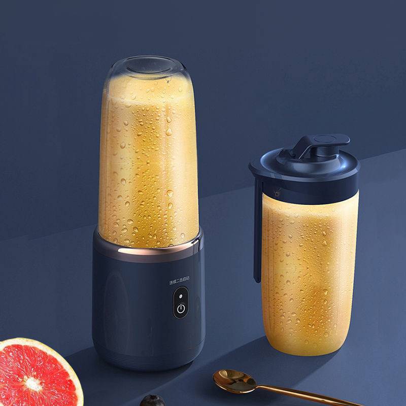 6 Blades Juicer Cup 400ML USB Smoothie Blender Cup Mini Charging Fruit Squeezer Food Mixer Ice Crusher Portable Wireless Juicers | TageUnlimited