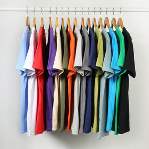 TageMen T Shirts Men Women 100% Cotton Short Sleeve Solid Male Female Tshirts Tees O-Neck Plus Size 4XL Tee shirt | TageUnlimited