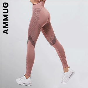Women Seamless New Tights High Waist Women Leggings Large Size Sporty Yoga Leggings Gym Scrunch Yoga Pants Women Female | TageUnlimited