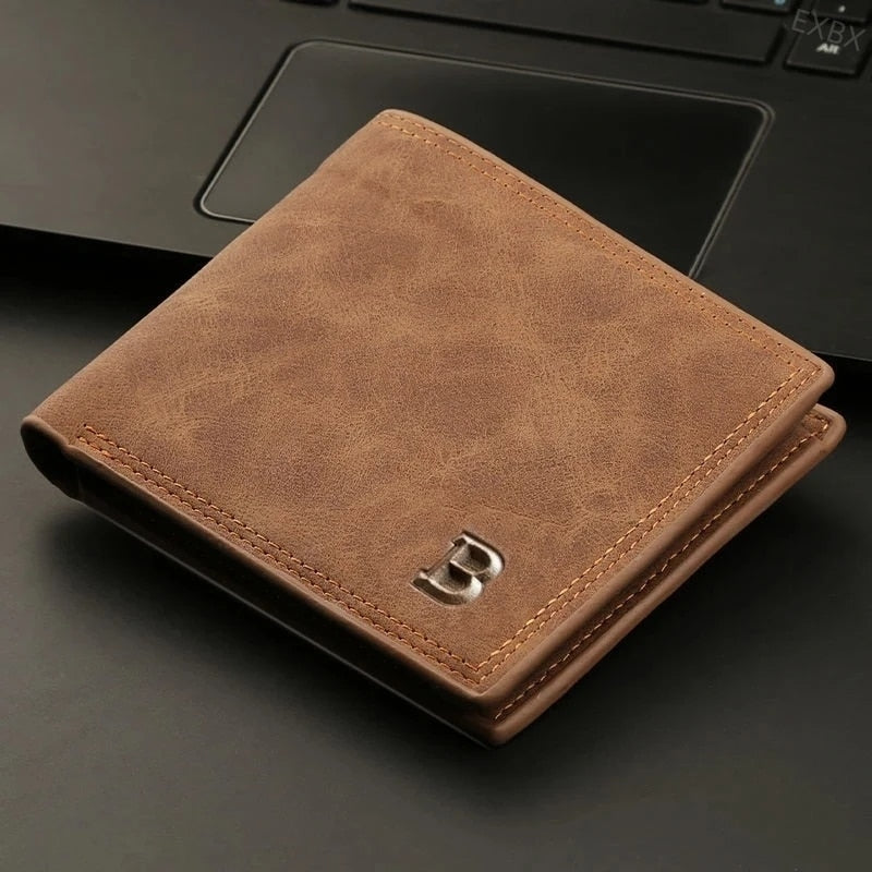 New Fashion PU Leather Wallets for Men with Coin Bag Zipper Small Money Purses Dollar Slim Purse New Design Men&#39;s Wallet | TageUnlimited