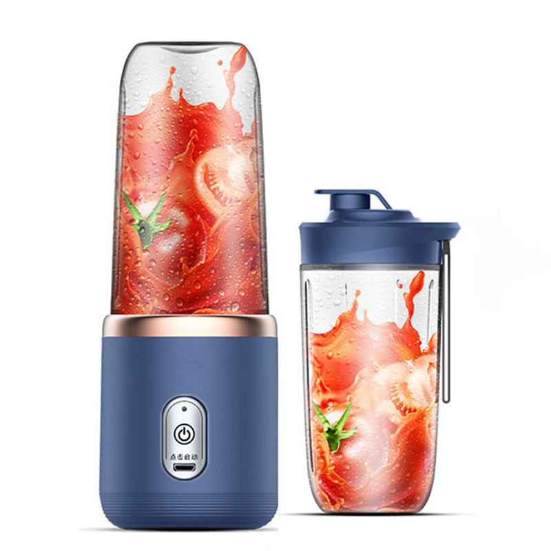Portable Juicer Blender 300ml Electric Fruit Juicer USB Charging Lemon Orange Fruit Juicing Cup Smoothie Blender Machine | TageUnlimited