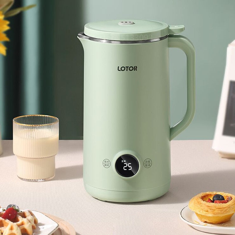 600ml Soybean Milk Machine Electric Juicer Soy Milk Maker Portable Blender Mixer Rice Paste Maker Wall Breaking Machine 220V | TageUnlimited