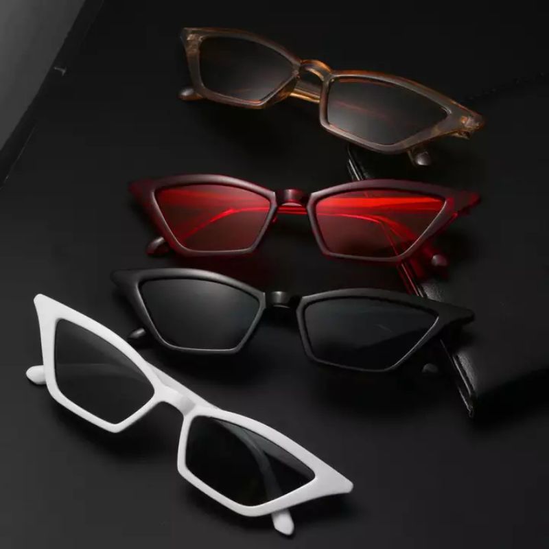 Fashion Women Vintage Cat Eye Sun Glasses  Small Frame UV400 Sun Shades Glasses Street Eyewear Luxury Trending Sunglasses | TageUnlimited