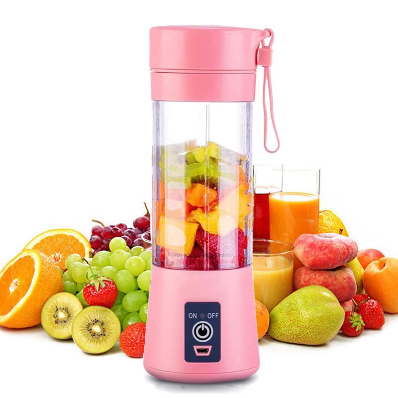 Portable Blender Mini Mixer Electric Juicer Machine Fresh Fruit Juice Blender Smoothie Maker Blender Cup Bottle A Travel Kitchen | TageUnlimited
