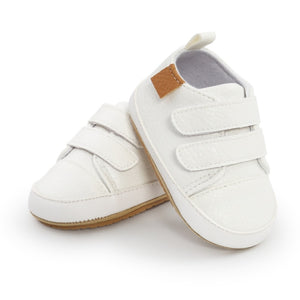 PU Casual Baby Shoes Kids Sneakers Baby Girl Boy Solid Color Kids Shoes Socks Infant Toddler Non Slip Sports Shoes | TageUnlimited