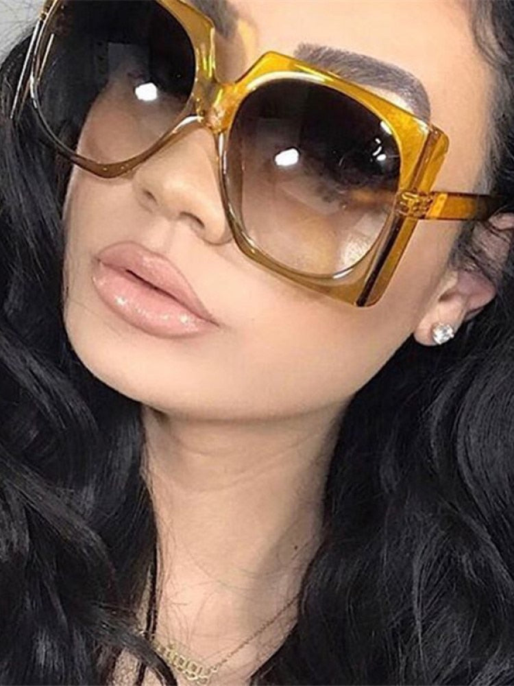 Trend Classic Retro Square Sunglasses Women Oversized Sunglasses Women/Men Retro Sunglasses Lentes De Sol Mujer | TageUnlimited
