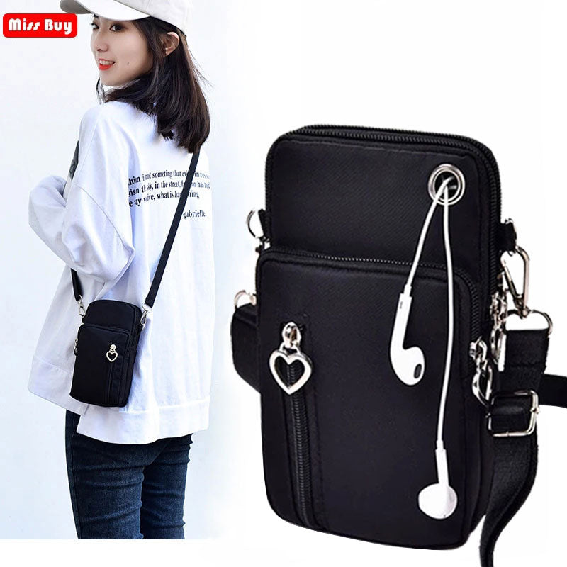 Universal Mobile Phone Bag For Samsung/iPhone/Huawei/HTC/LG Case Wallet Outdoor Sport Arm Purse Shoulder Bag Women Phone Pouch | TageUnlimited