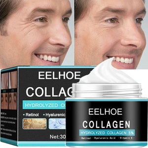 Anti Aging Anti Wrinkle Face Cream Collagen Moisturizing Whitening Facial Skin Care Firming Brighten Day Night Cream for Men | TageUnlimited