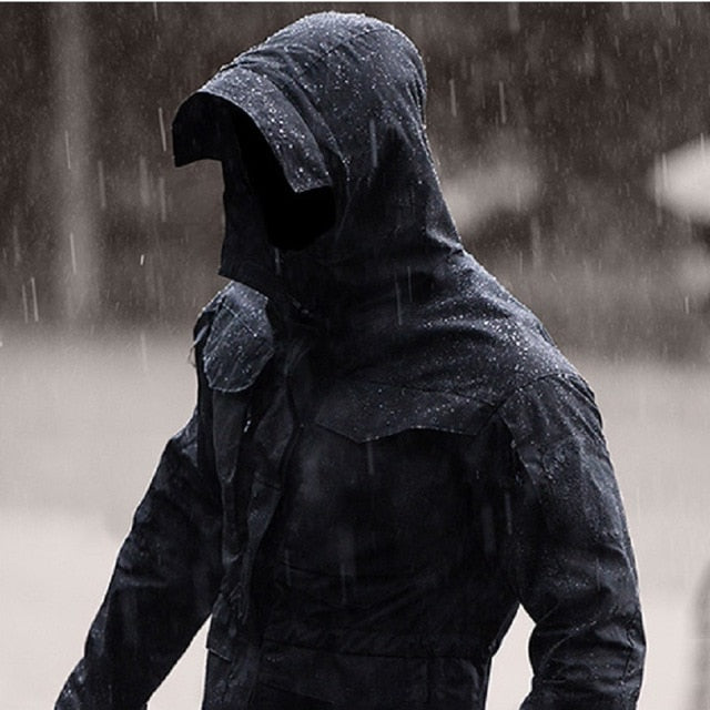 Tactical Windbreaker Men Waterproof Flight Pilot Coat Hoodie Military Field Jacket Winter Autumn | TageUnlimited