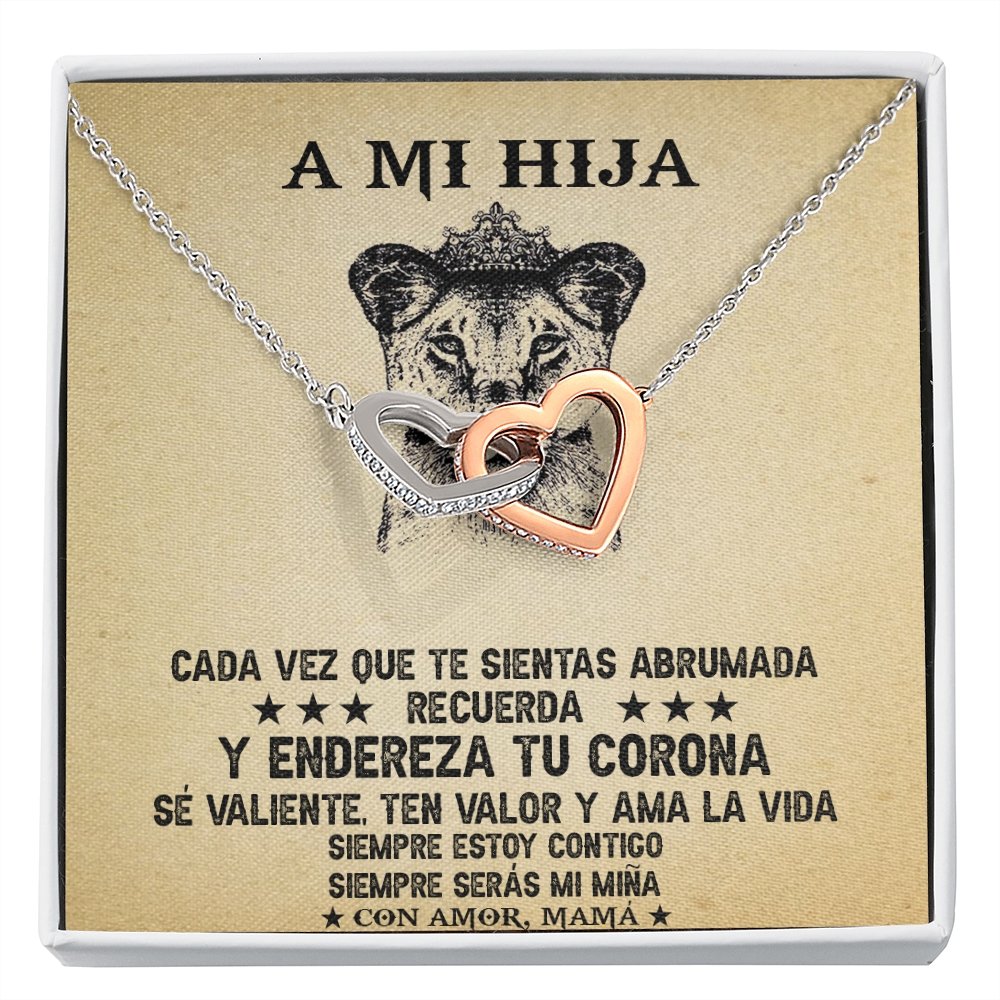 A Mi Hija (Interlocking Hearts) | Jewelry | TageUnlimited
