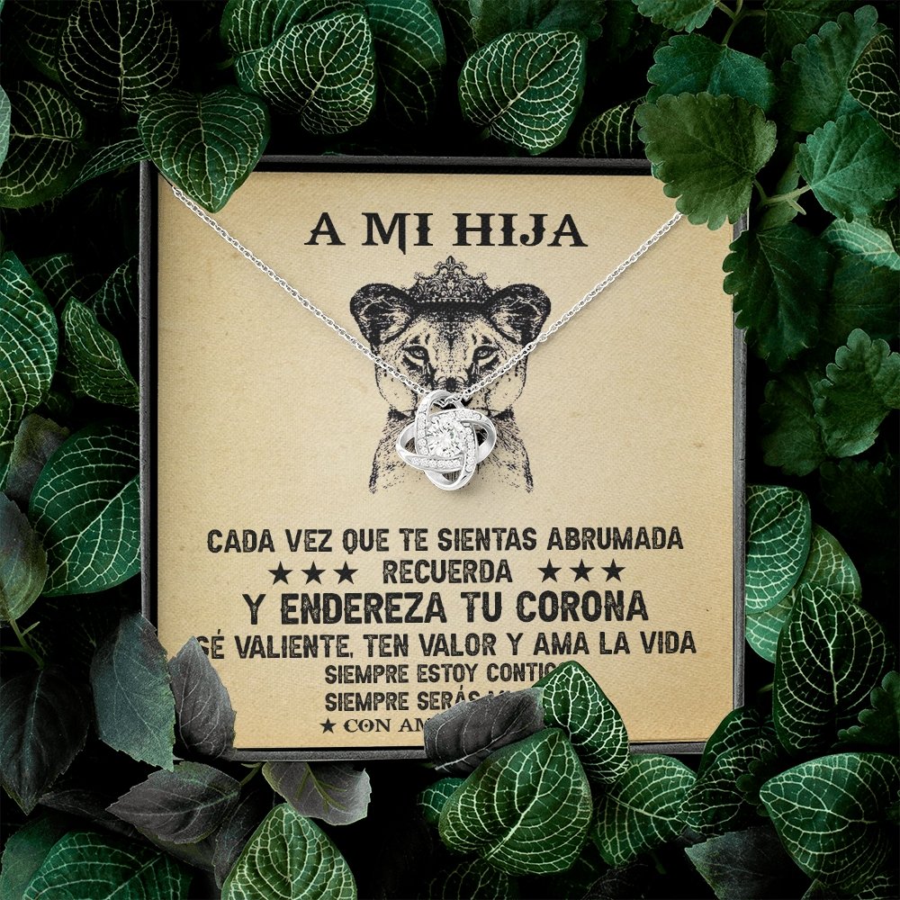 A Mi Hija (Love Knot Necklace) | Jewelry | TageUnlimited