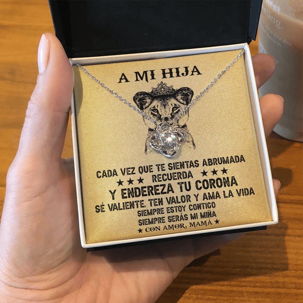 A Mi Hija (Love Knot Necklace) | Jewelry | TageUnlimited