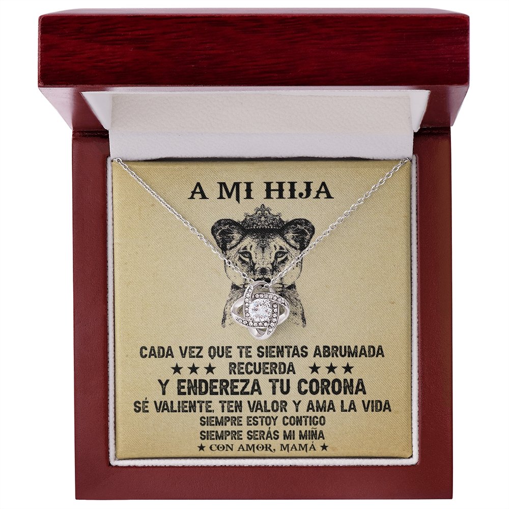 A Mi Hija (Love Knot Necklace) | Jewelry | TageUnlimited