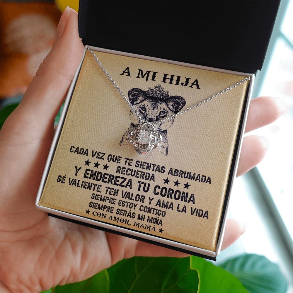 A Mi Hija (Love Knot Necklace) | Jewelry | TageUnlimited