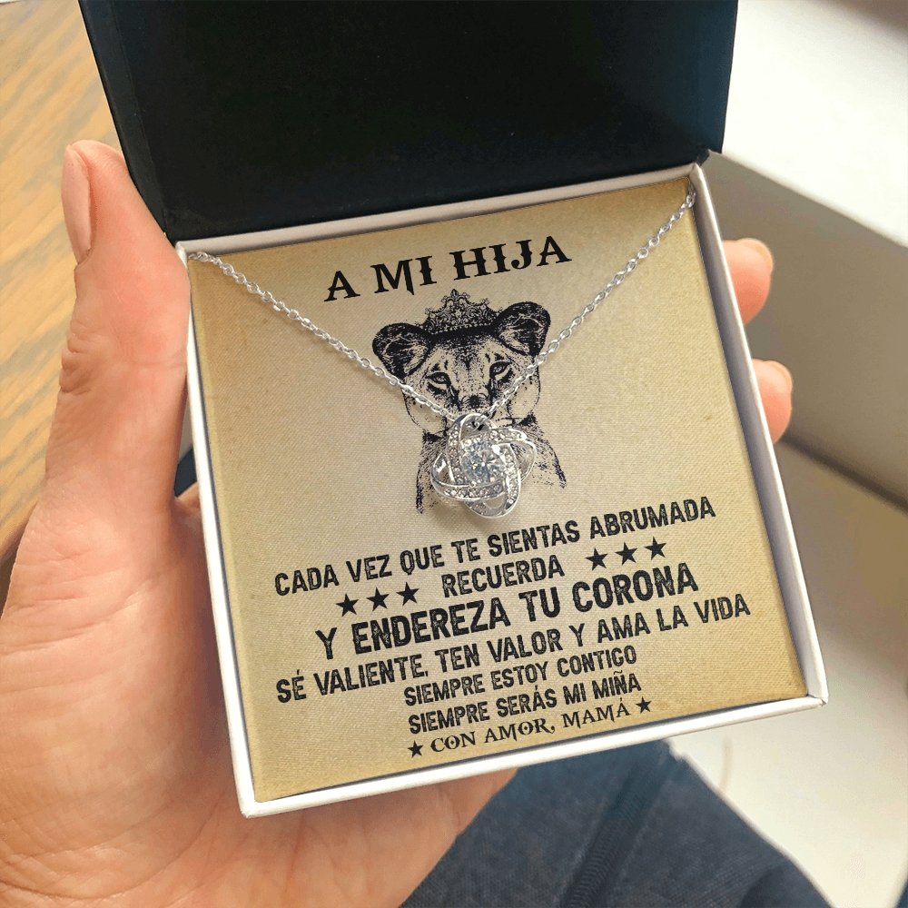 A Mi Hija (Love Knot Necklace) | Jewelry | TageUnlimited