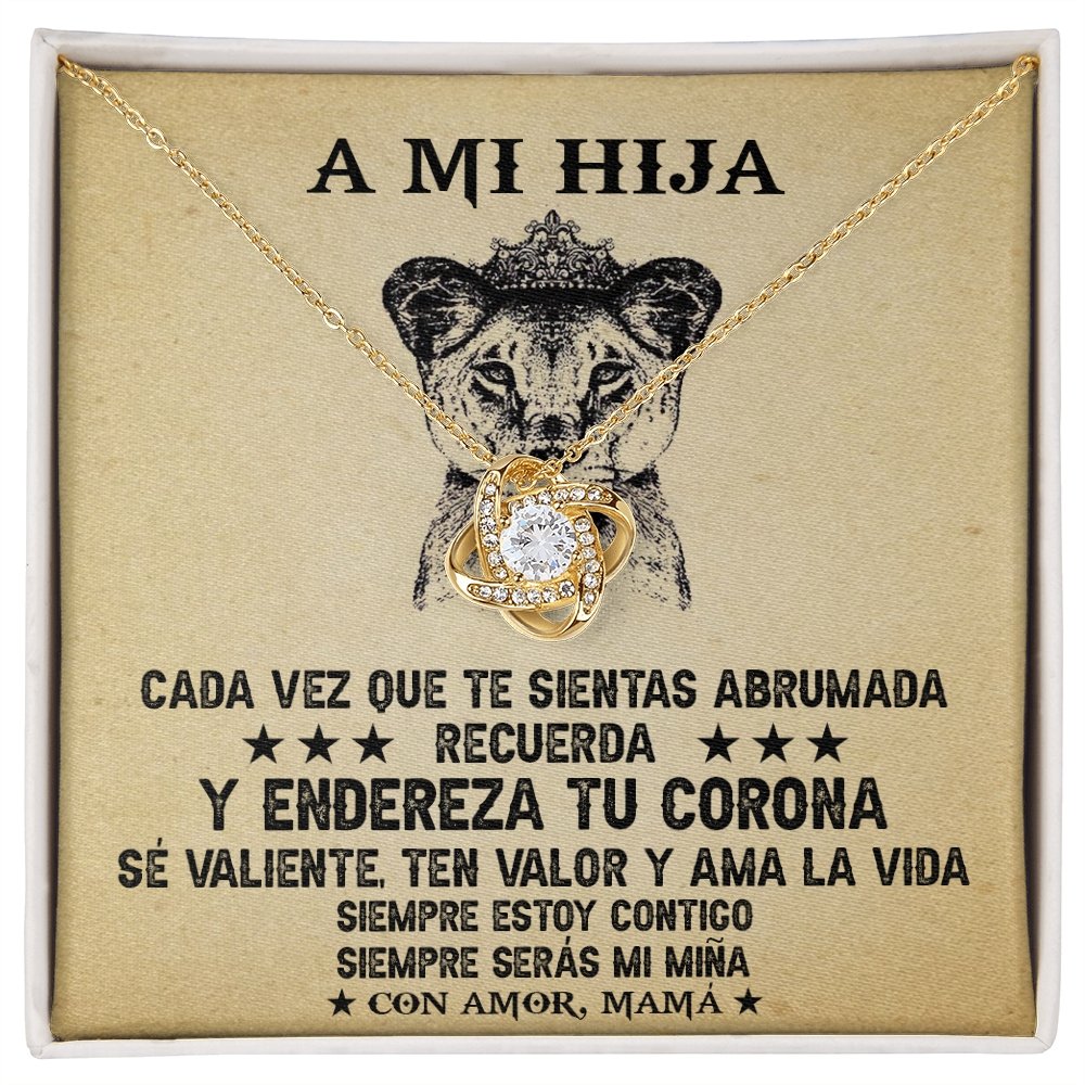 A Mi Hija (Love Knot Necklace) | Jewelry | TageUnlimited