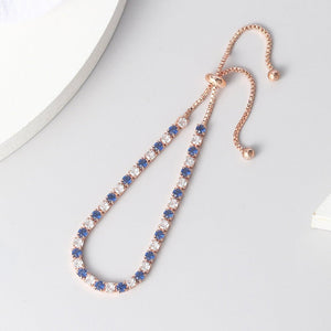 Adjustable Multicolor Tennis Bracelets For Women Ladies Wedding Rainbow Colorful Zircon Charm Bracelet Hand Chain Jewelry DZH043 | 0 | Tage-Active