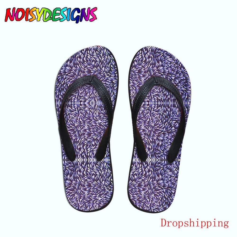 African Pattern Print Teenager Girls Flip Flops Women Casual Fashion House Slippers Slip-on Women flat Flip Flops Dropshipping | TageUnlimited