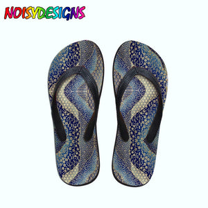 African Pattern Print Teenager Girls Flip Flops Women Casual Fashion House Slippers Slip-on Women flat Flip Flops Dropshipping | TageUnlimited