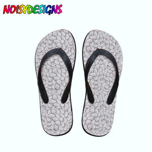 African Pattern Print Teenager Girls Flip Flops Women Casual Fashion House Slippers Slip-on Women flat Flip Flops Dropshipping | TageUnlimited