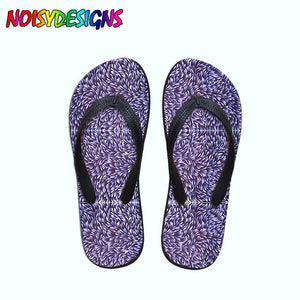 African Pattern Print Teenager Girls Flip Flops Women Casual Fashion House Slippers Slip-on Women flat Flip Flops Dropshipping | TageUnlimited