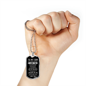 To My Son | I Believe In You | Jewelry | TageUnlimited