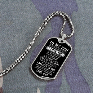 To My Son | I Believe In You | Jewelry | TageUnlimited