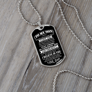 To My Son | Stay Strong Be Confident | Jewelry | TageUnlimited