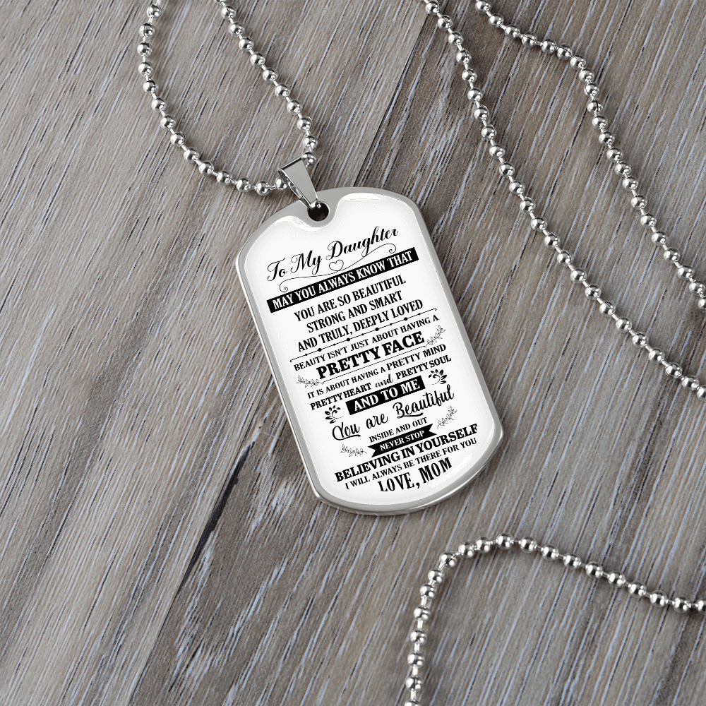 To My Daughter | You Are Beautiful 💐💎 | Jewelry | A1014T, A1014TG, G007T, G007TG, lx-G007, PROD-1946087, PT-133, TNM-1, USER-43062 | TageUnlimited