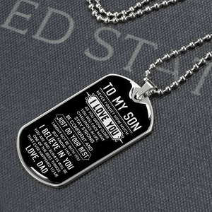 To My Son | I Believe In You | Jewelry | TageUnlimited