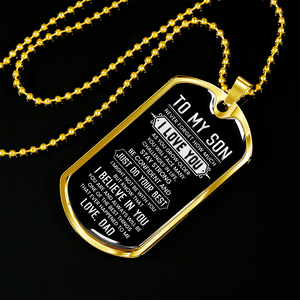 To My Son | I Believe In You | Jewelry | TageUnlimited